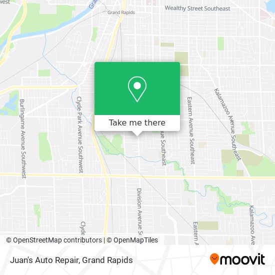 Juan's Auto Repair map