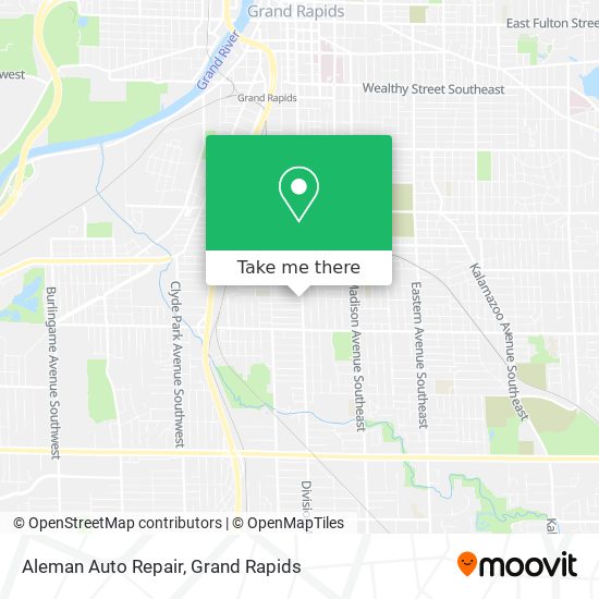 Mapa de Aleman Auto Repair
