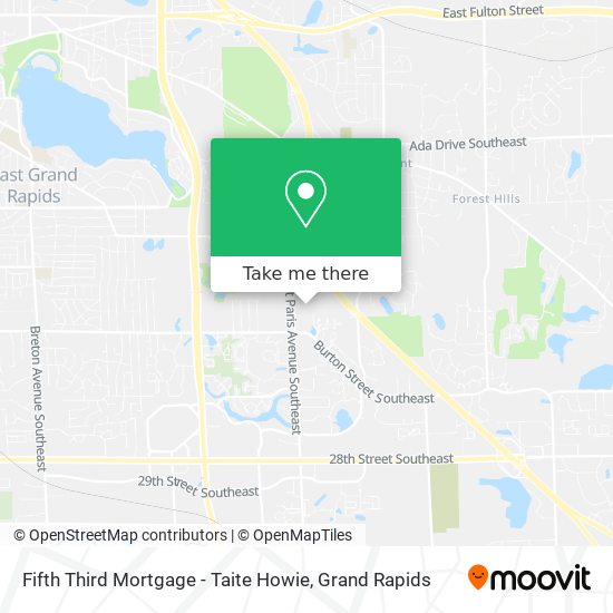 Mapa de Fifth Third Mortgage - Taite Howie