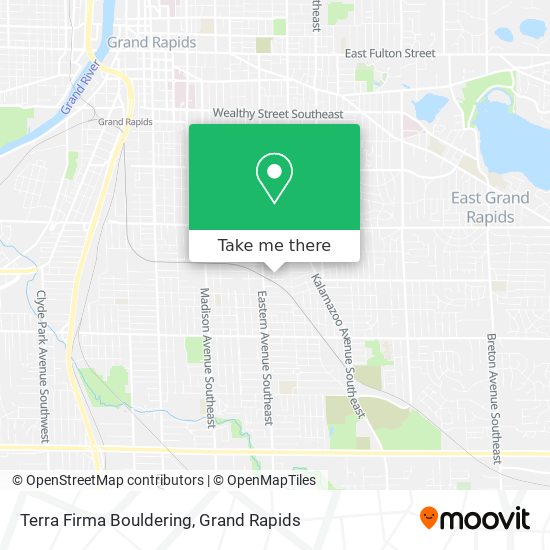 Terra Firma Bouldering map