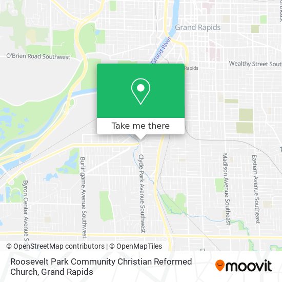 Mapa de Roosevelt Park Community Christian Reformed Church