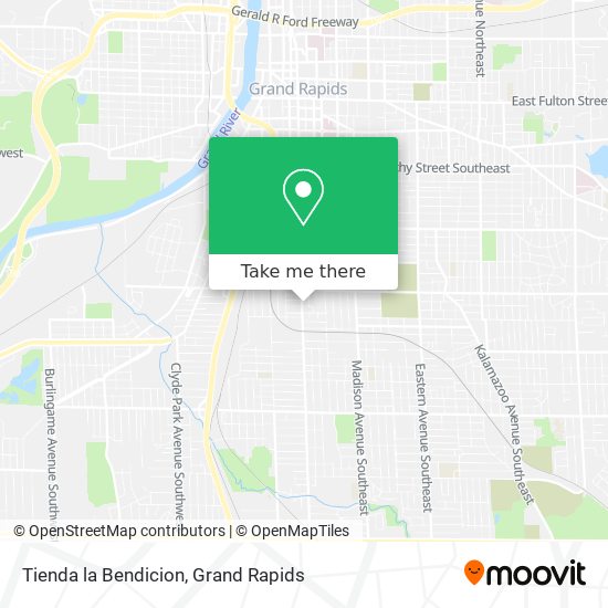 Tienda la Bendicion map