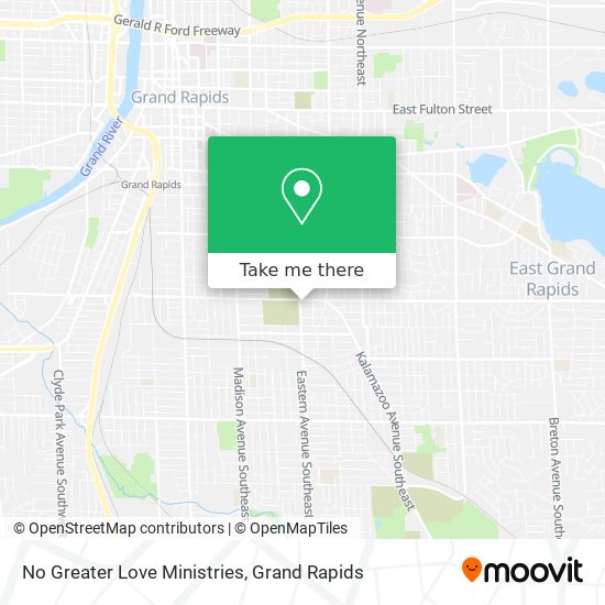No Greater Love Ministries map