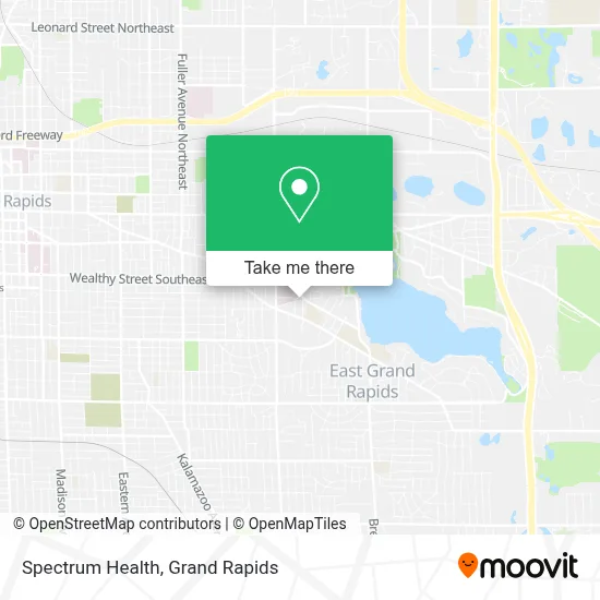Spectrum Health map
