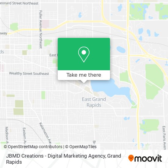 Mapa de JBMD Creations - Digital Marketing Agency