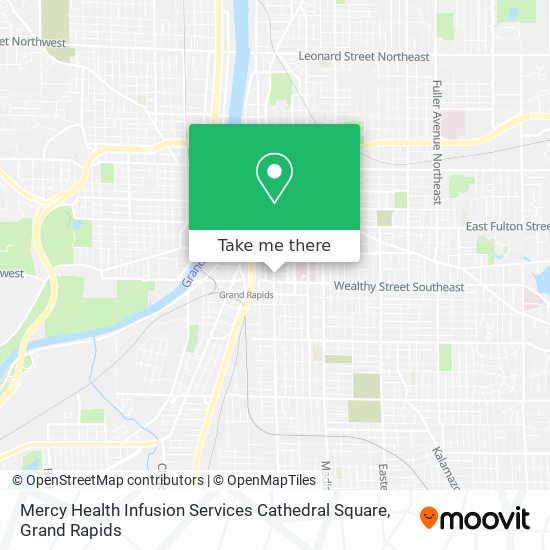 Mercy Health Infusion Services Cathedral Square map