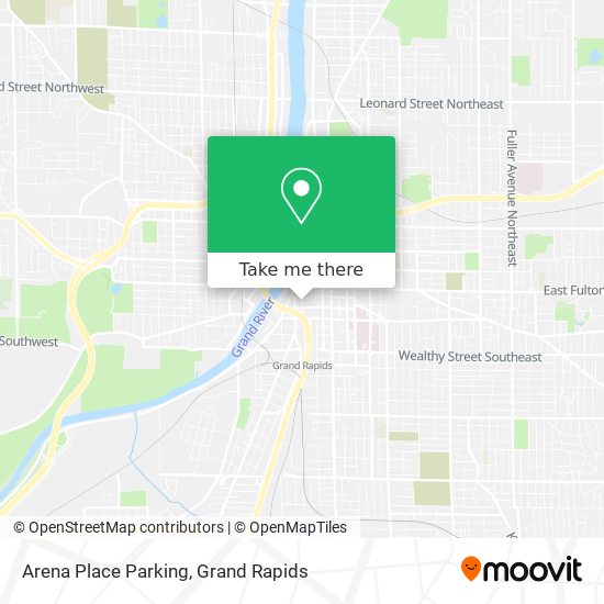 Arena Place Parking map