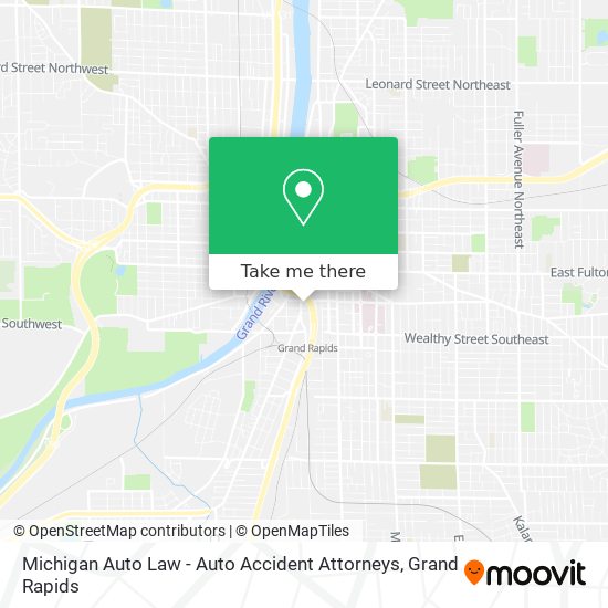 Michigan Auto Law - Auto Accident Attorneys map