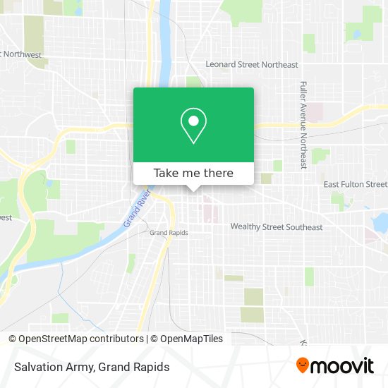 Mapa de Salvation Army