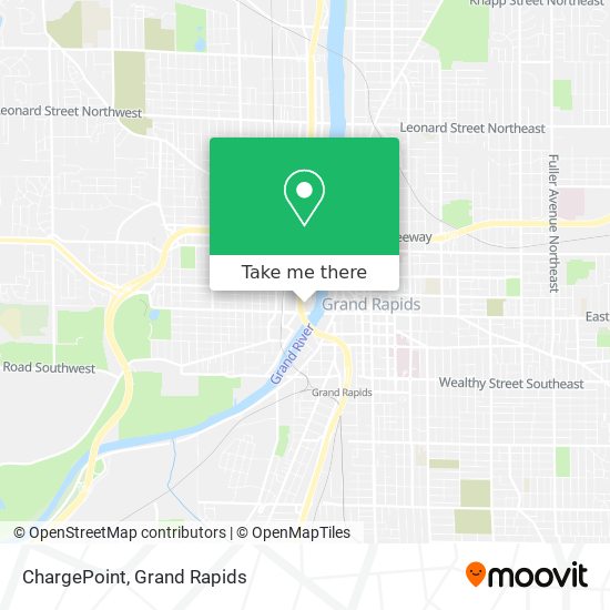 ChargePoint map