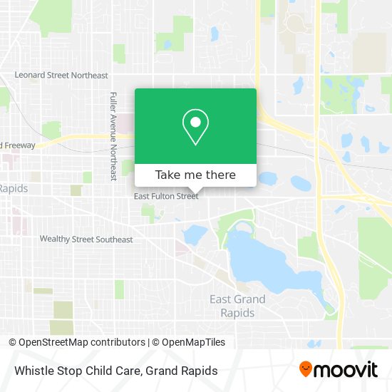 Mapa de Whistle Stop Child Care