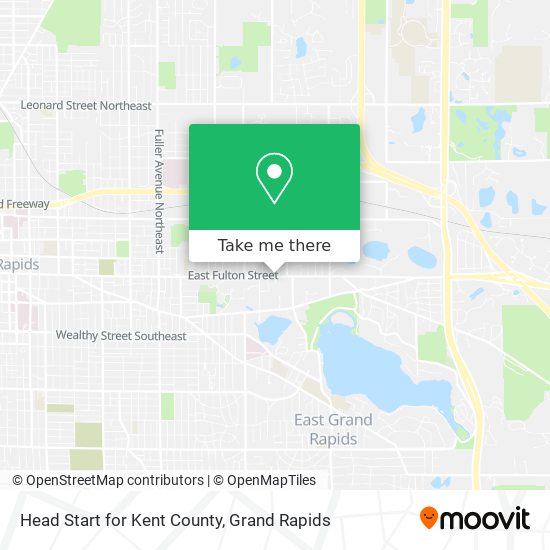 Mapa de Head Start for Kent County