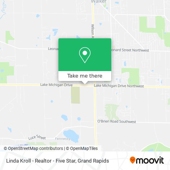 Linda Kroll - Realtor - Five Star map
