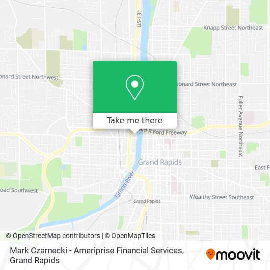 Mark Czarnecki - Ameriprise Financial Services map