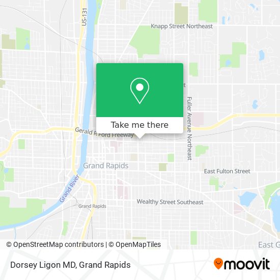 Mapa de Dorsey Ligon MD