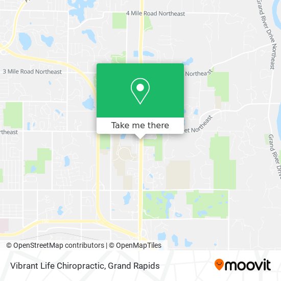 Mapa de Vibrant Life Chiropractic