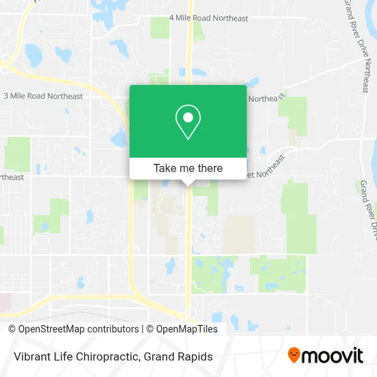 Vibrant Life Chiropractic map