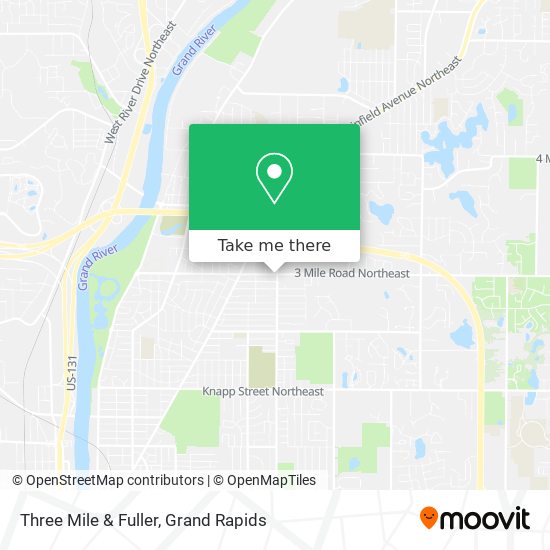 Mapa de Three Mile & Fuller