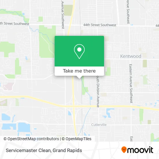 Servicemaster Clean map