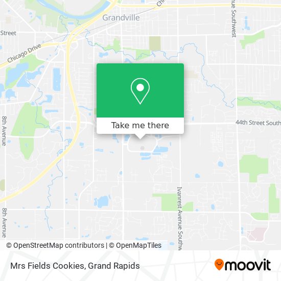Mapa de Mrs Fields Cookies
