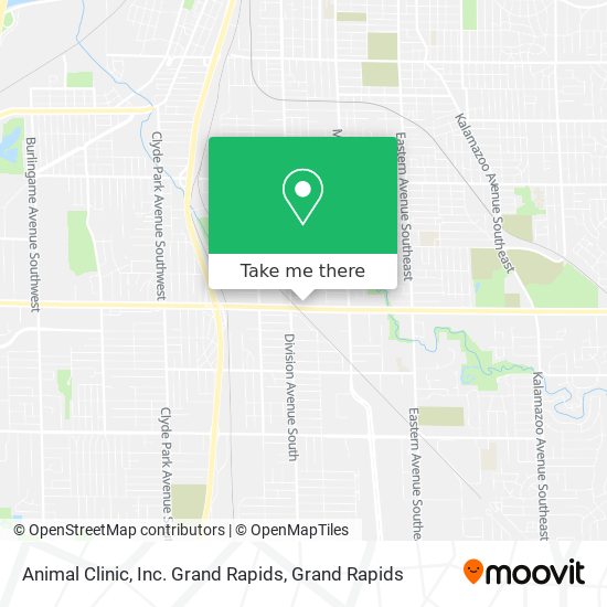 How to get to Animal Clinic, Inc. Grand Rapids by Bus?