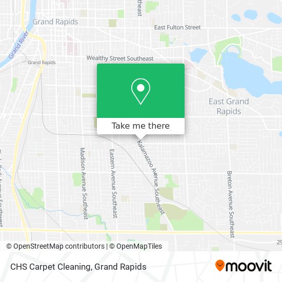 CHS Carpet Cleaning map