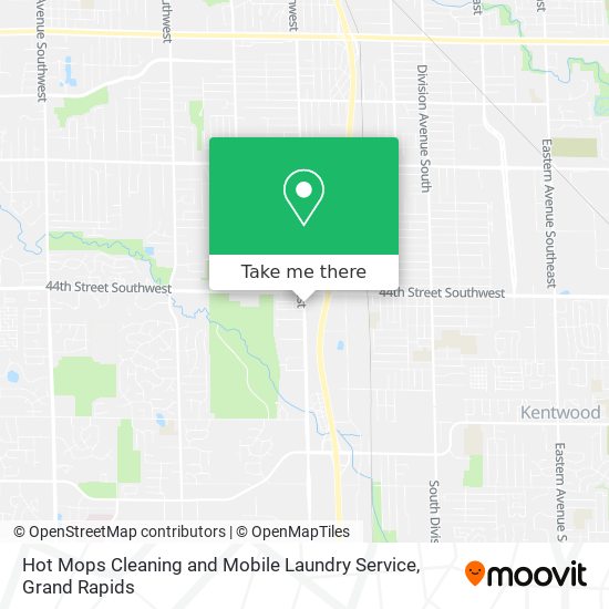 Hot Mops Cleaning and Mobile Laundry Service map