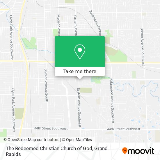 The Redeemed Christian Church of God map