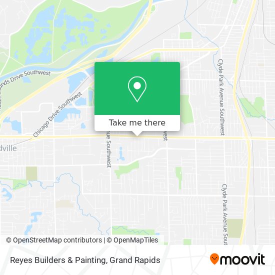 Reyes Builders & Painting map