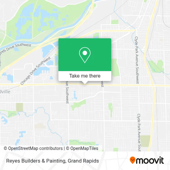 Reyes Builders & Painting map