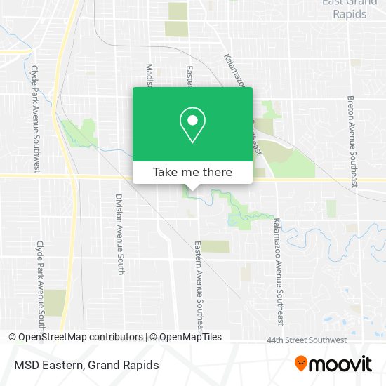 Mapa de MSD Eastern