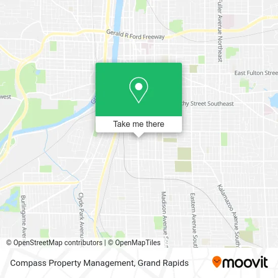 Compass Property Management map