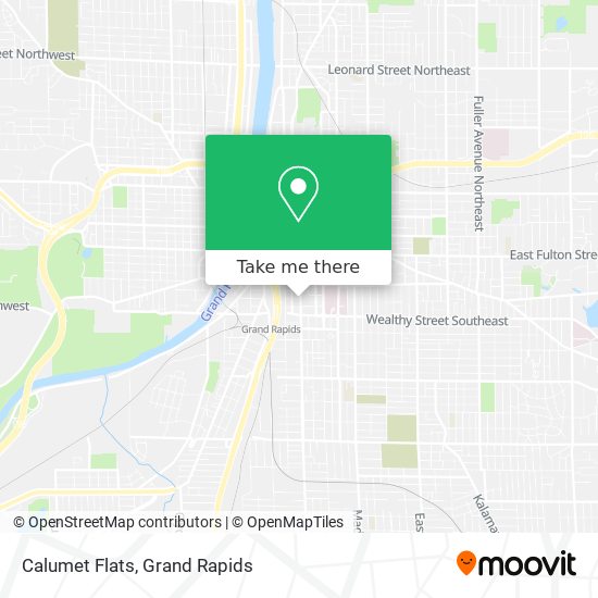 Mapa de Calumet Flats