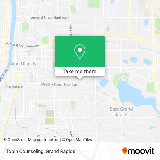 Tobin Counseling map