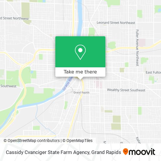 Cassidy Cvanciger State Farm Agency map