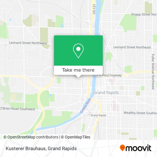 Kusterer Brauhaus map