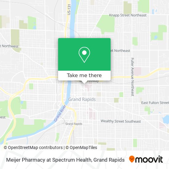 Mapa de Meijer Pharmacy at Spectrum Health