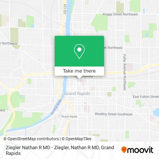 Mapa de Ziegler Nathan R MD - Ziegler, Nathan R MD