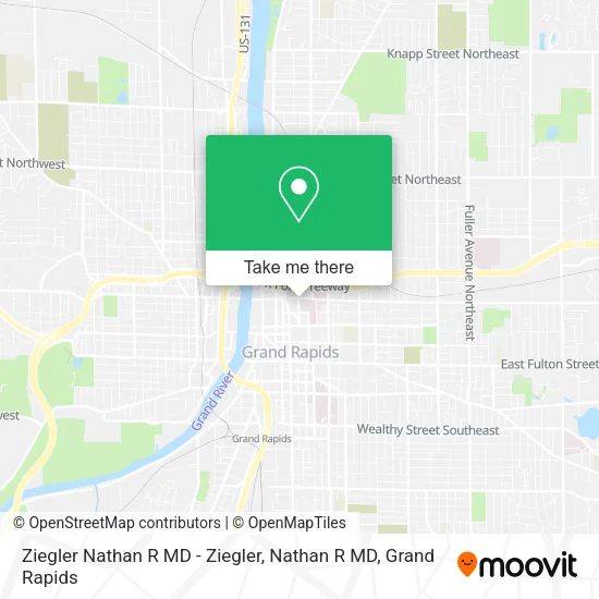 Ziegler Nathan R MD - Ziegler, Nathan R MD map