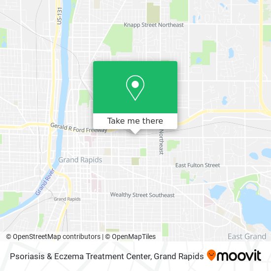 Psoriasis & Eczema Treatment Center map