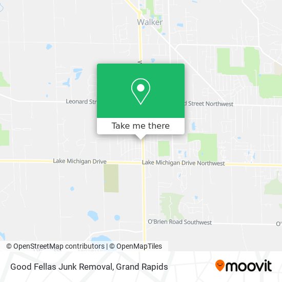 Mapa de Good Fellas Junk Removal