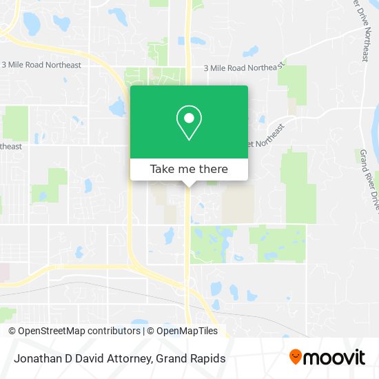 Mapa de Jonathan D David Attorney