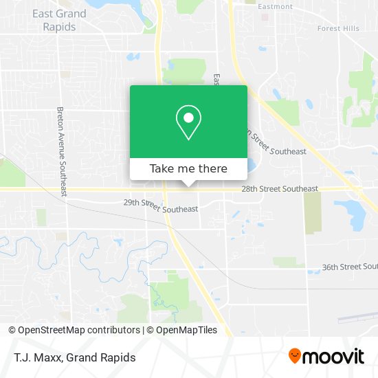 T.J. Maxx map