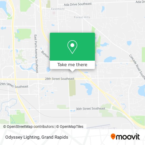 Odyssey Lighting map