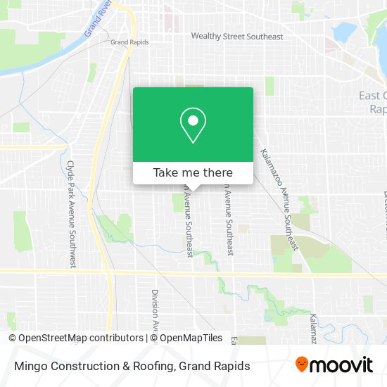 Mapa de Mingo Construction & Roofing