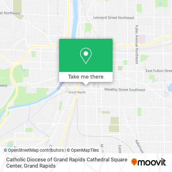 Catholic Diocese of Grand Rapids Cathedral Square Center map