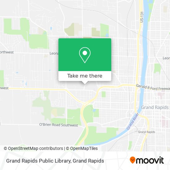 Grand Rapids Public Library map