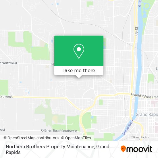 Northern Brothers Property Maintenance map