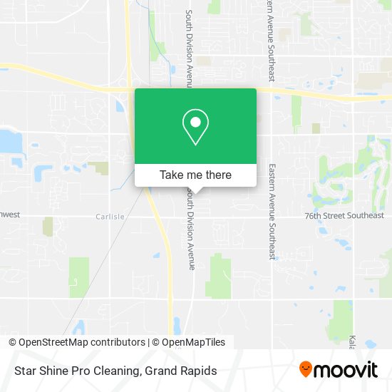 Star Shine Pro Cleaning map
