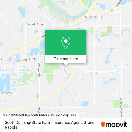 Scott Dunning-State Farm Insurance Agent map